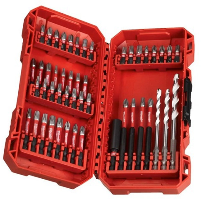 Vendita online Set bit avvitatura/foratura 48 pezzi Shockwave